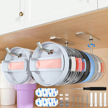 2-Pack Tumbler Lid Organizer Hook